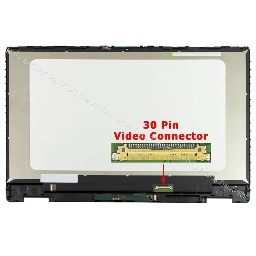 14" Touch Screen Digitizer Assembly For HP x360 14-dw0521sa 14-dw0522sa - Lcd4Laptop