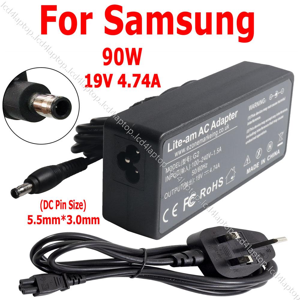 For Samsung NP-RF511 NP-RF710 NP-RF710E Laptop AC Adapter Charger PSU - Lcd4Laptop