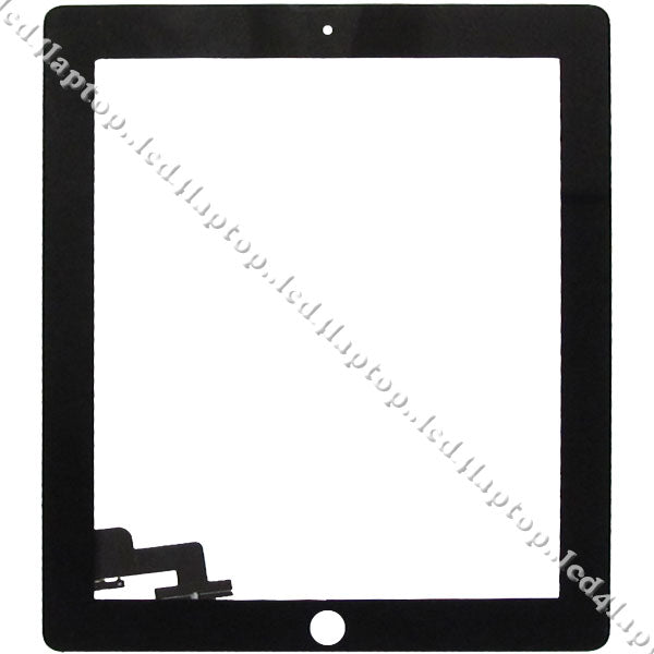 Replacement iPad2 A1395 Touch Screen Digitizer Glass Black without Home Button - Lcd4Laptop