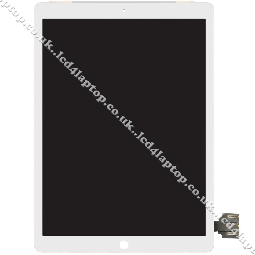Replacement iPad Pro 9.7" A1673 EMC 2976 Space/Gray Touch Glass & LCD Panel White - Lcd4Laptop