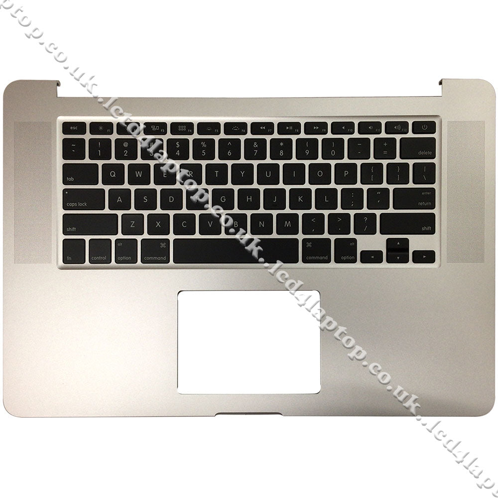 Apple Macbook Pro A1398 15" Retina Palmrest Housing TopCase With US Layout Keyboard Year: 2015 - Lcd4Laptop