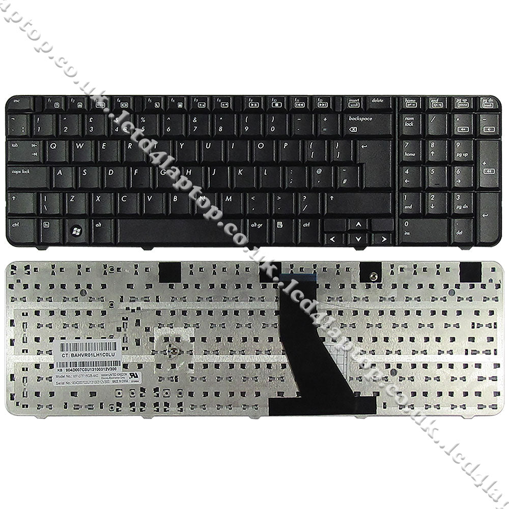 Replacement For HP G70 G70-100 HP Compaq Presario CQ70 CQ70-100 Laptop UK Layout Keyboard - Lcd4Laptop