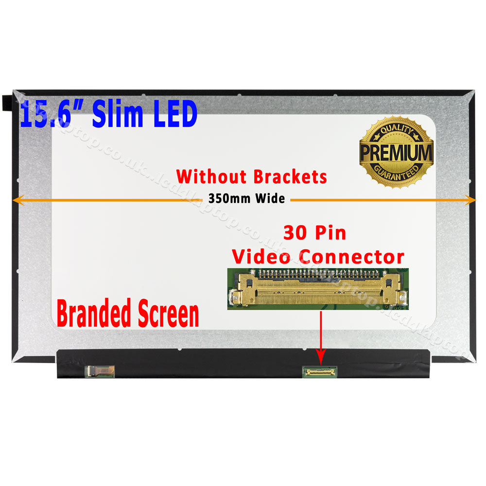 BOE NT156WHM-N44 V8.0 Compatible 15.6" Laptop Screen Without Brackets - Lcd4Laptop