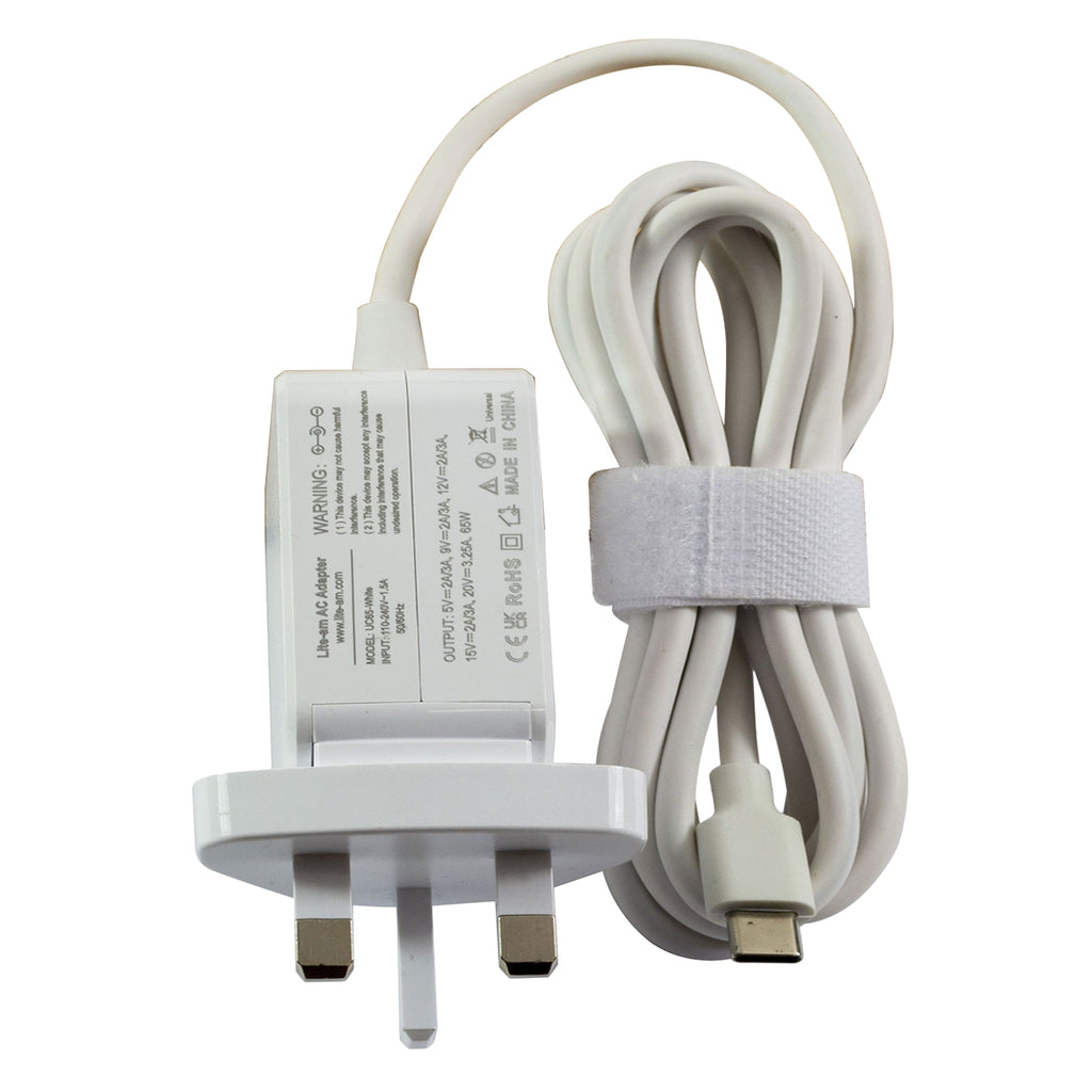 For iPad Pro 11" M5 2025 USB C 65W Charger Type C AC Adapter - Lcd4Laptop