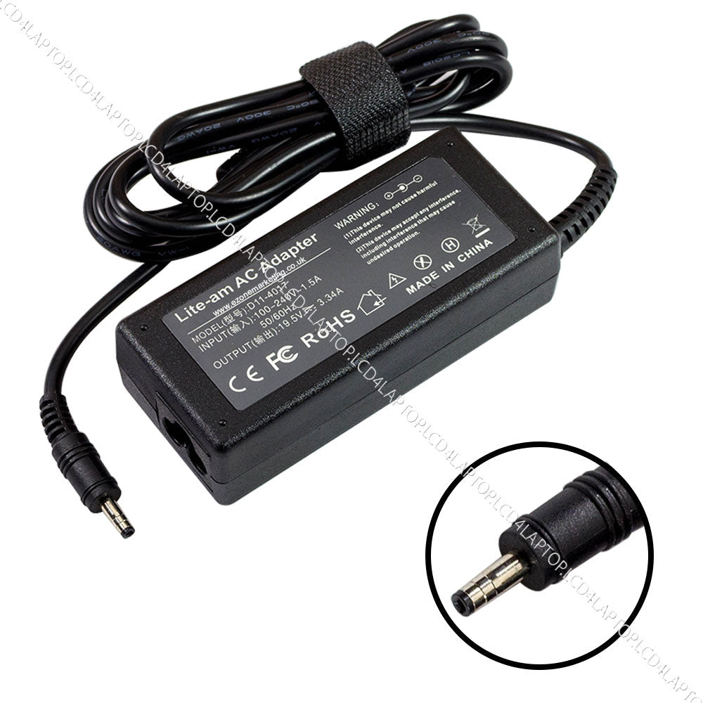 New Replacement For Dell 1X9K3 01X9K3 Laptop AC Adapter Charger 65W 19.5V 3.34A by Lite-am - Lcd4Laptop