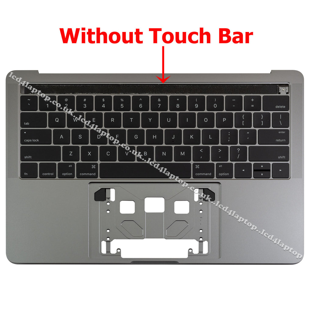 For Apple A1706 Grey MacBook Pro EMC 3163 3071 Topcase + US Keyboard Palmrest - Lcd4Laptop