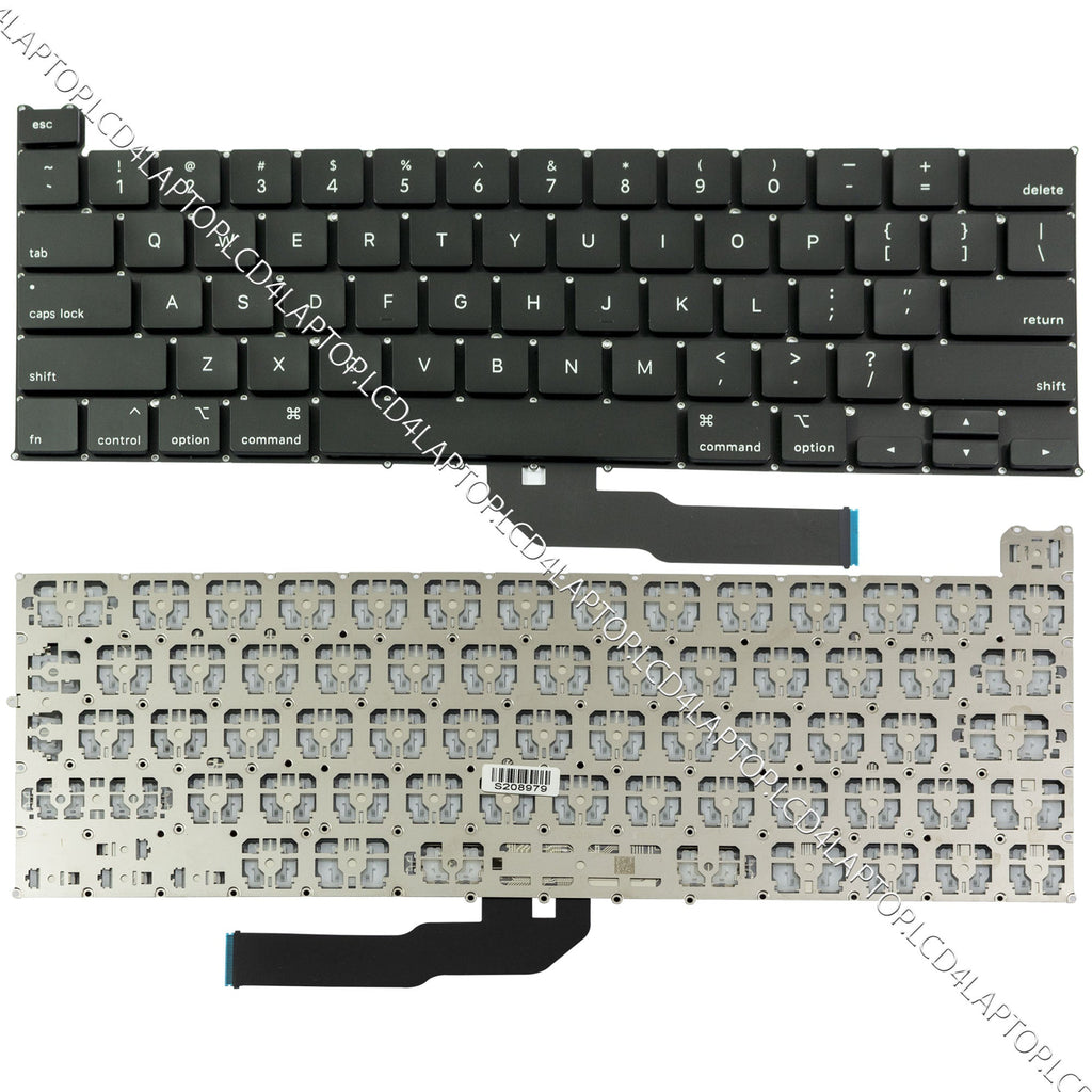 For Apple MacBook Pro 13" A2251 Black US Laptop Keyboard (EMC 3348) - Lcd4Laptop