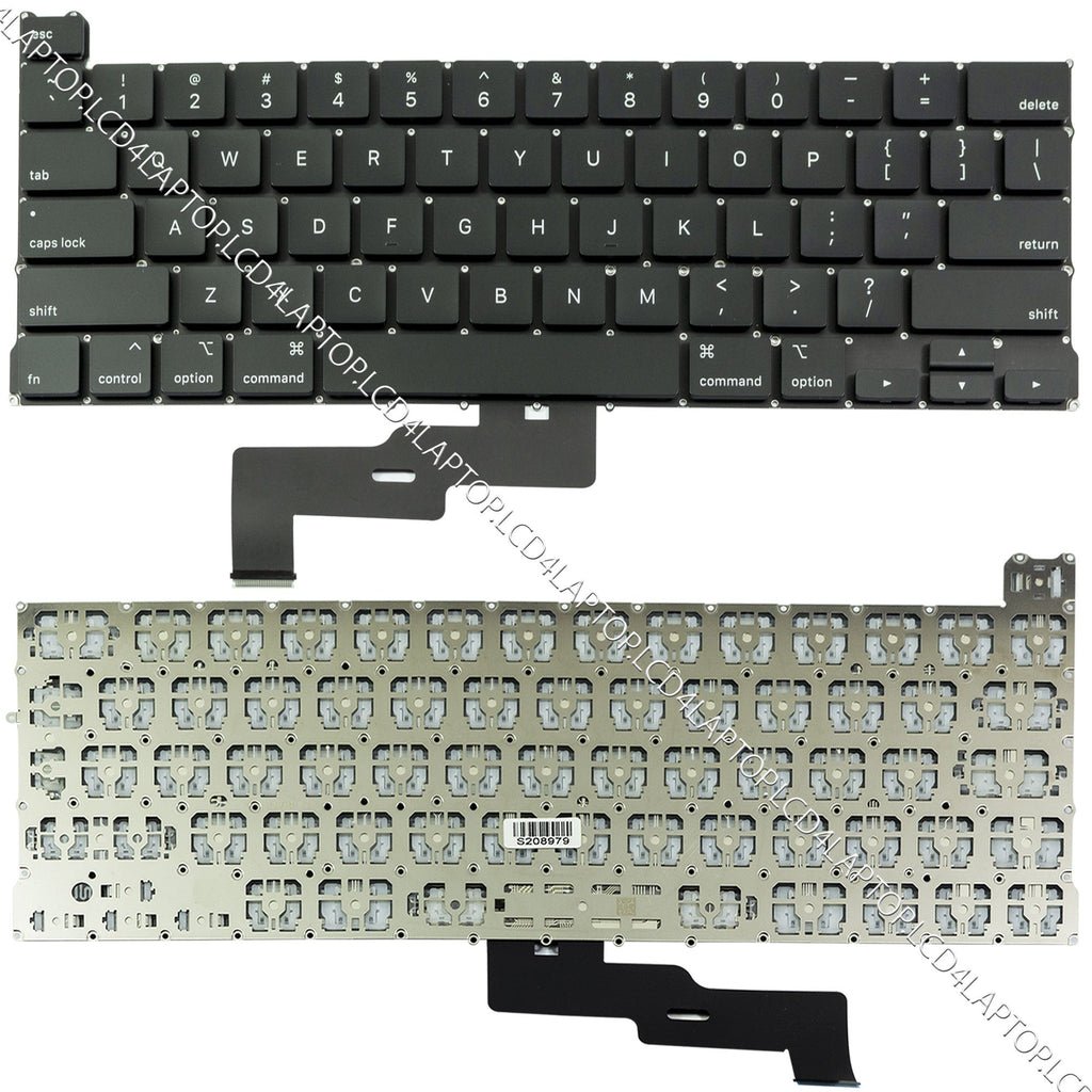 For Apple MacBook Pro 13" A2289 Black US Laptop Keyboard EMC 3456 - Lcd4Laptop