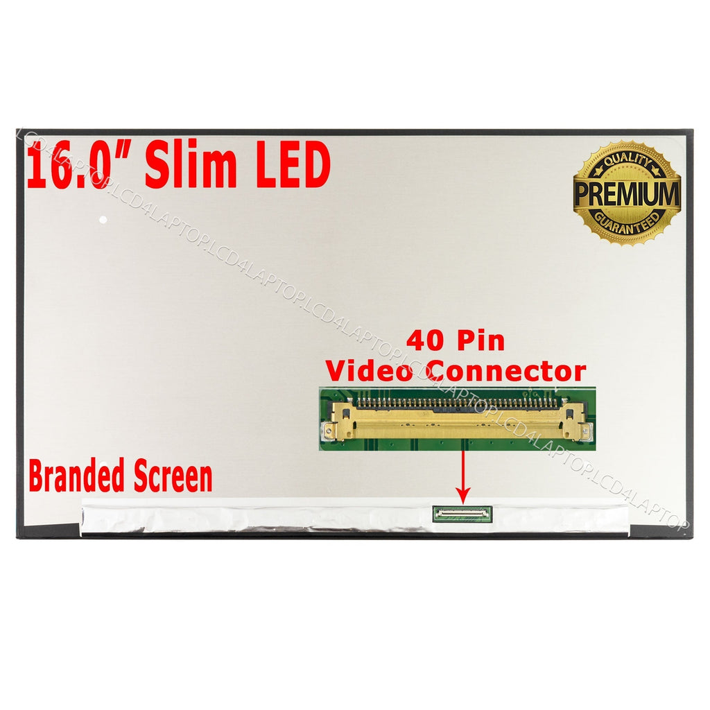 16.0" Laptop Screen WUXGA IPS For BOE NV160WUM-NX1 - Lcd4Laptop