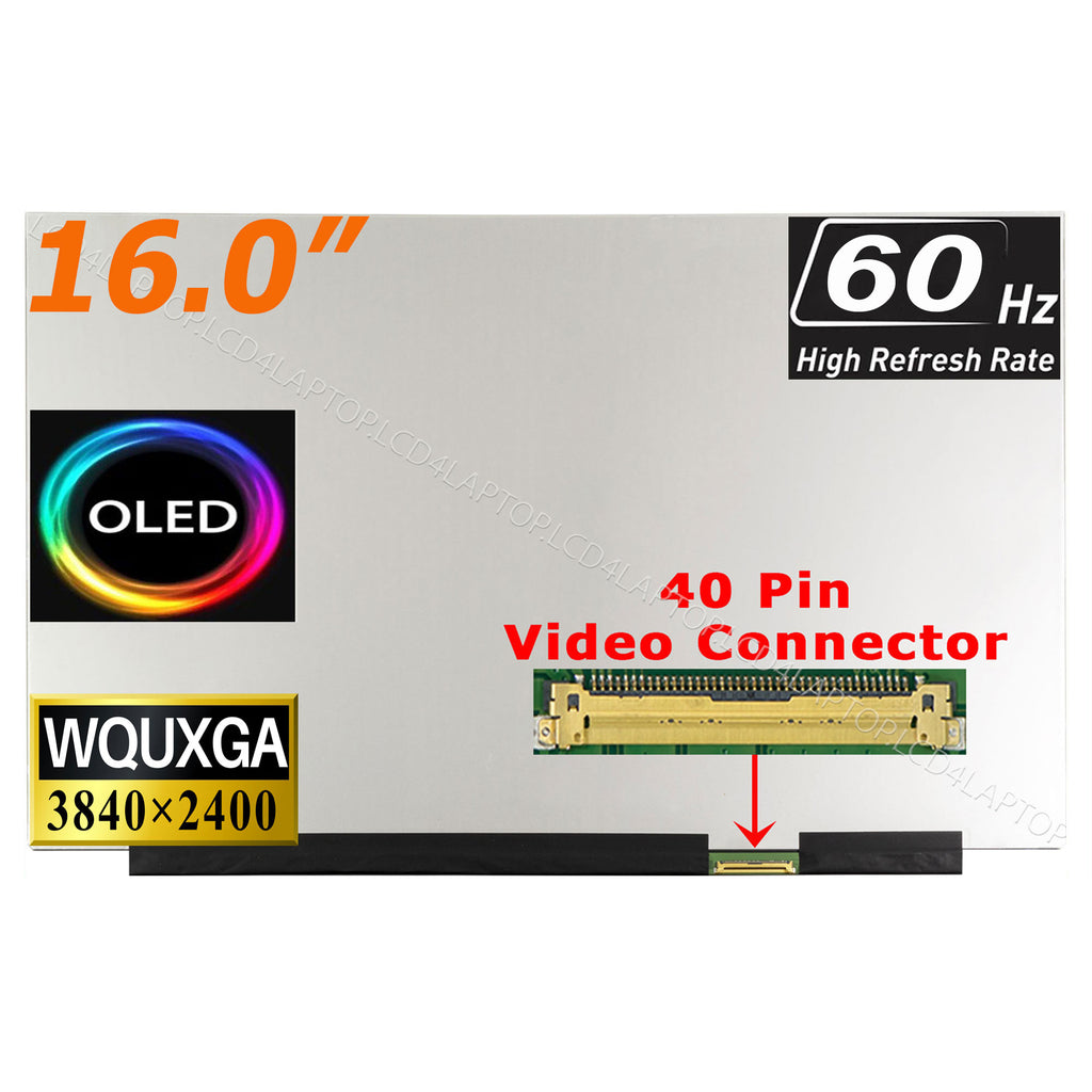 For Samsung ATNA60YV02-0 16" OLED 3840 x 2400 Laptop Screen - Lcd4Laptop