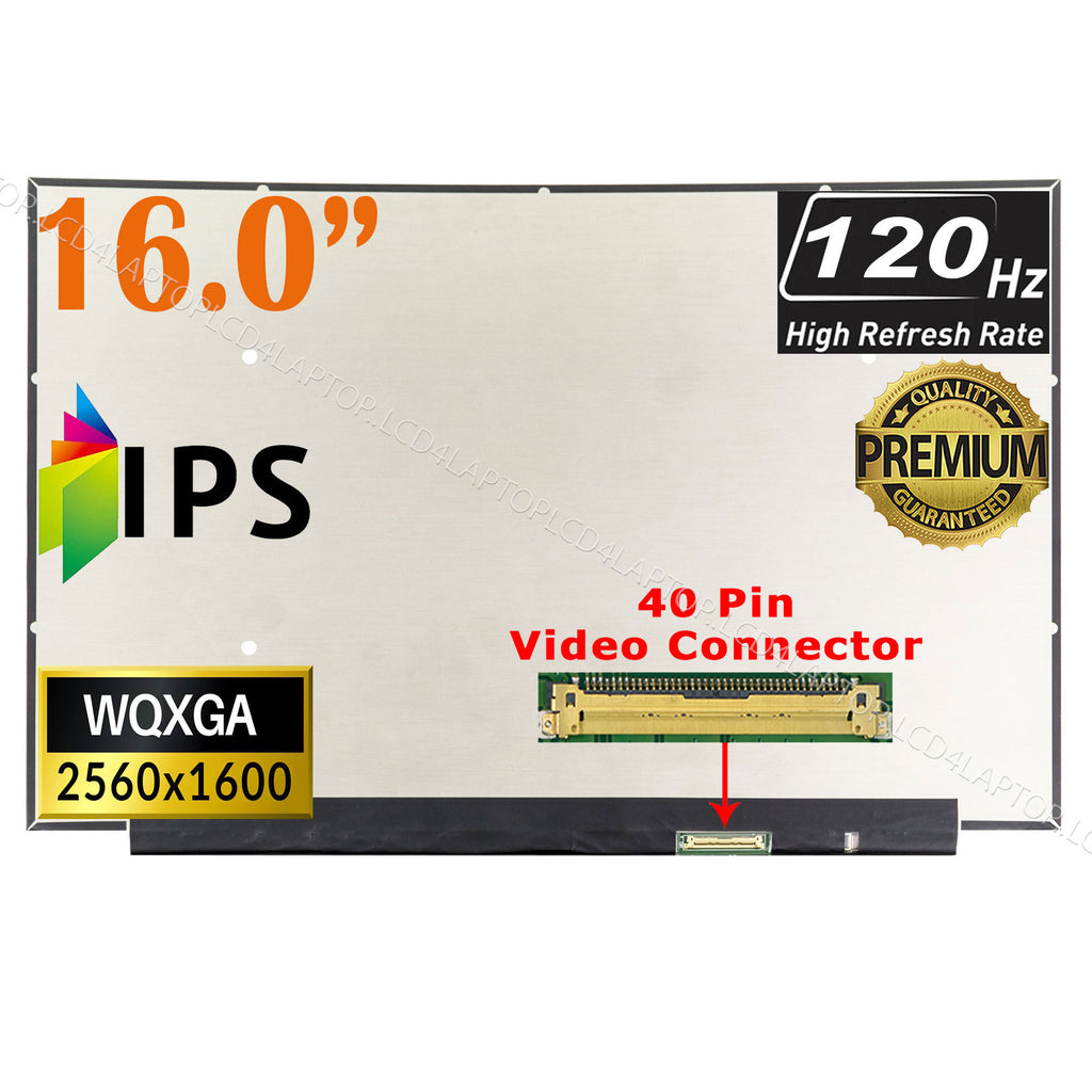 For 5D11B02425 NE160QDM-NY2 16.0" WQXGA 120Hz Laptop Screen - Lcd4Laptop