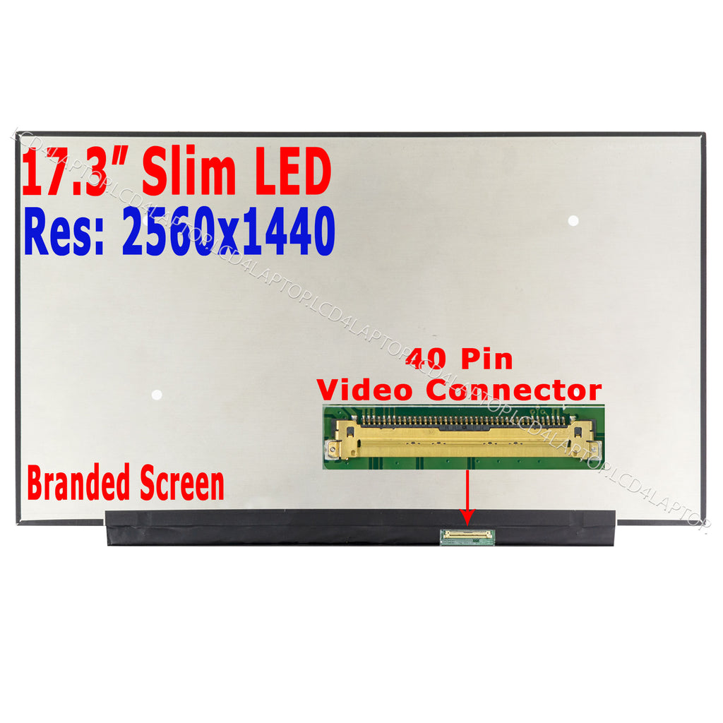 BOE NE173QHM-NZ1 V8.1 Laptop Screen Compatible 17.3" LED QHD 240Hz IPS | Lcd4laptop