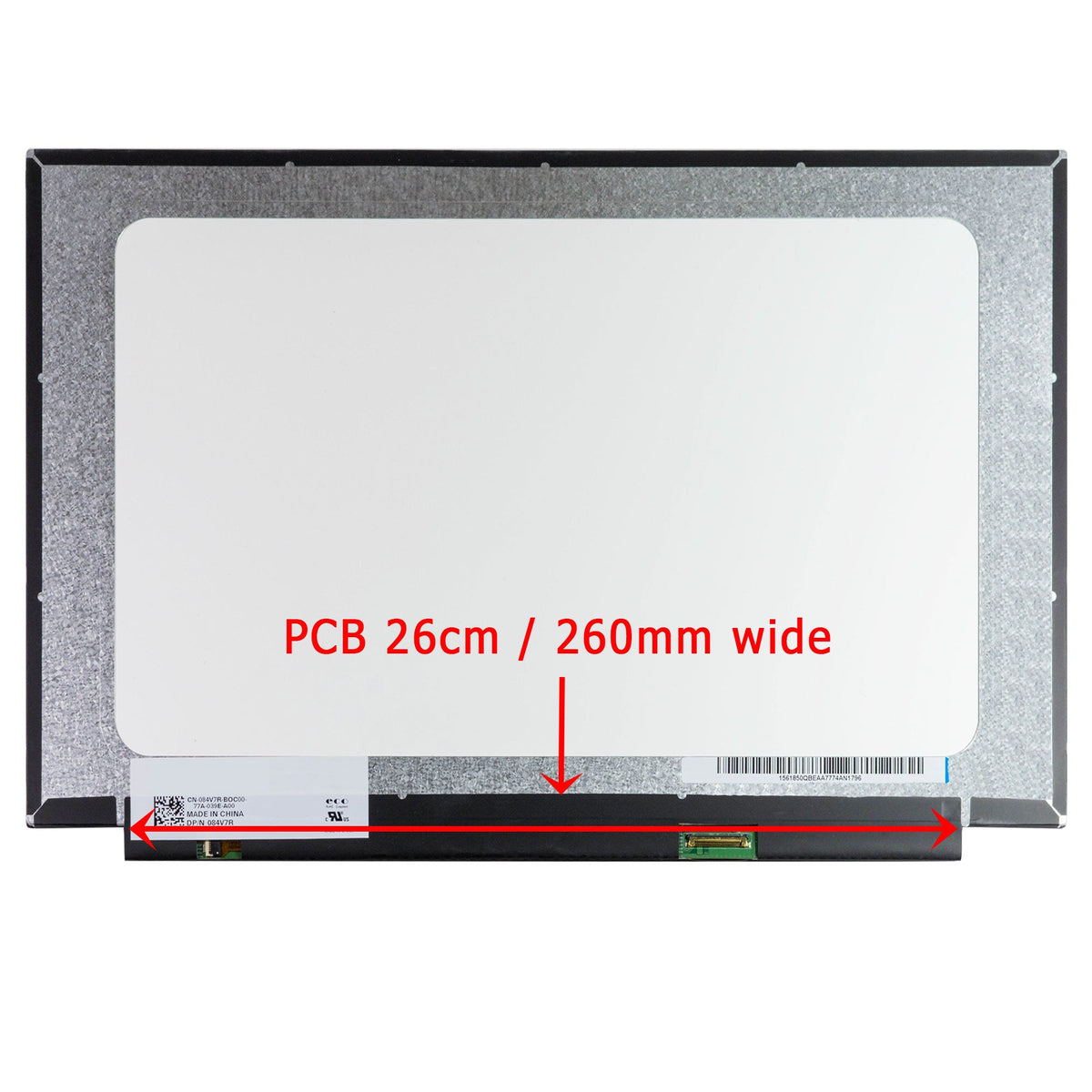 DISPLAY MB156CS01-8 LCD NOTEBOOK 15.6 30 PIN SLIM DISPLAY MB156CS01-8 LCD NOTEBOOK 15.6 30 PIN SLIM
