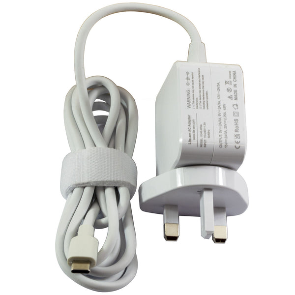 For Acer Chromebook 314-CB314-3H-C41F NX.K04AA.001 USB C 45W Charger