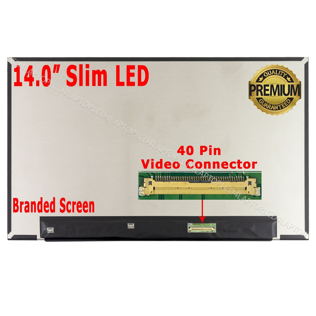 For DELL DP/N: MCJ60 CN - 0MCJ60 14.0" Laptop LED FHD IPS Screen