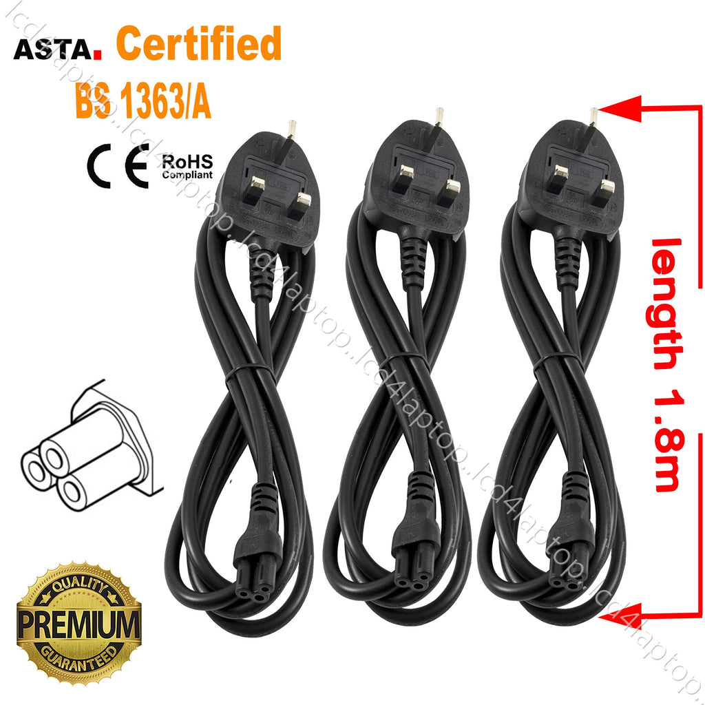 Mains Power Cable Lead For Zebra GC420d Thermal Label Printer