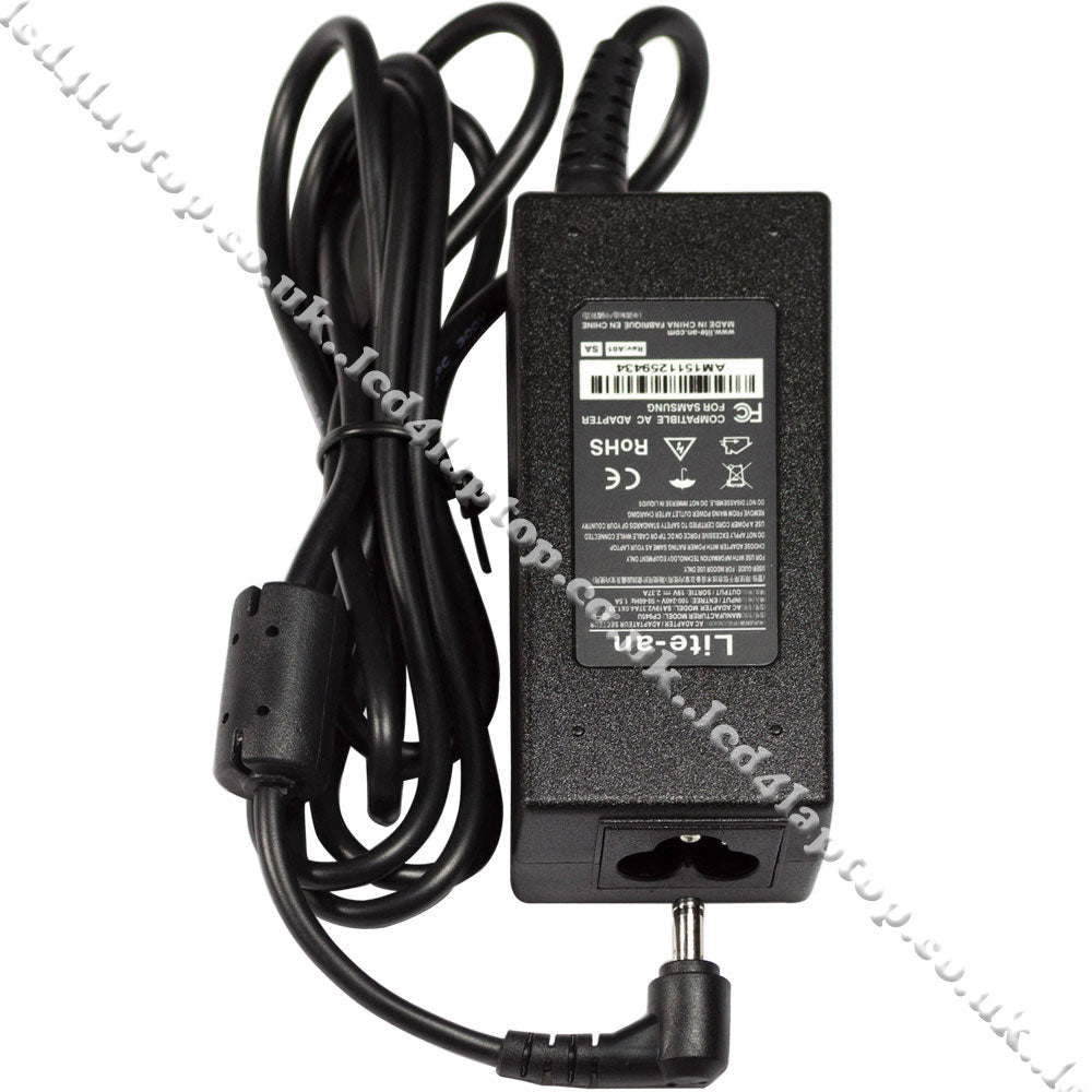 Replacement For Asus Eee PC F201E-KX052H Laptop AC Adapter Charger 45W 19V 2.37A by Lite-am - Lcd4Laptop