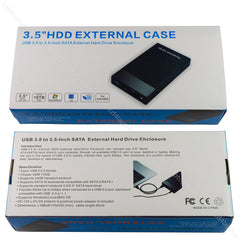 SATA USB External Hard Drive Enclosure Case Computer HDD
