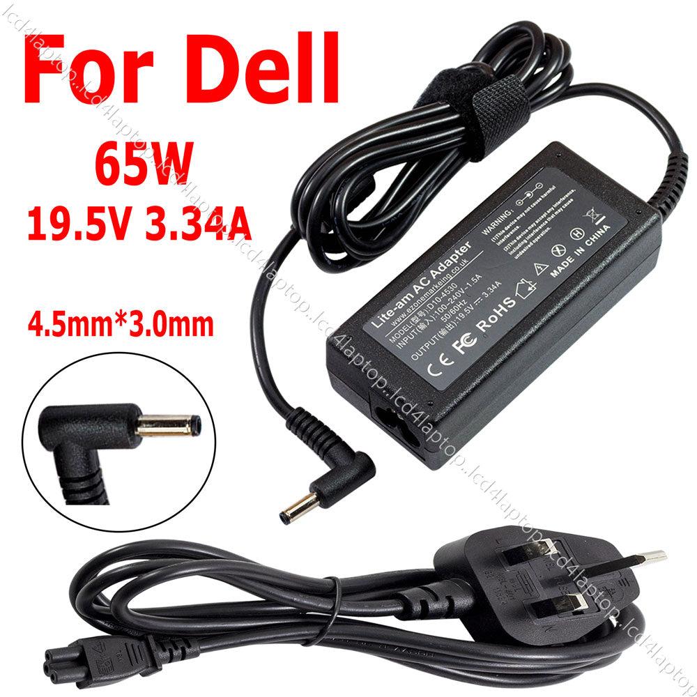 For Dell Inspiron 11 13 14 15 17 Series Laptop AC Adapter Charger PSU - Lcd4Laptop