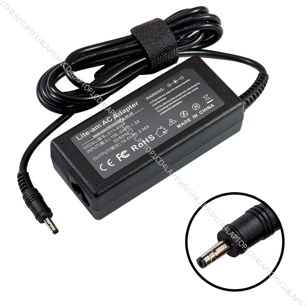 New Replacement For Dell Vostro 5460D-2528S Laptop AC Adapter Charger 65W 19.5V 3.34A by Lite-am - Lcd4Laptop