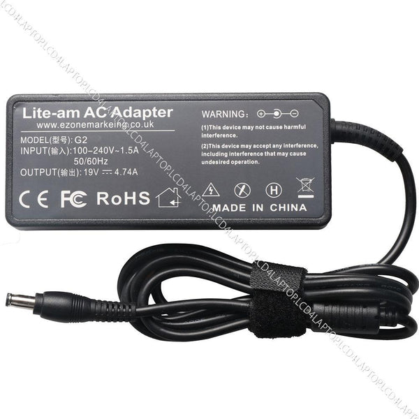 For Samsung NP-P50 NP-P500 NP-P510 Laptop AC Adapter Charger PSU - Lcd4Laptop