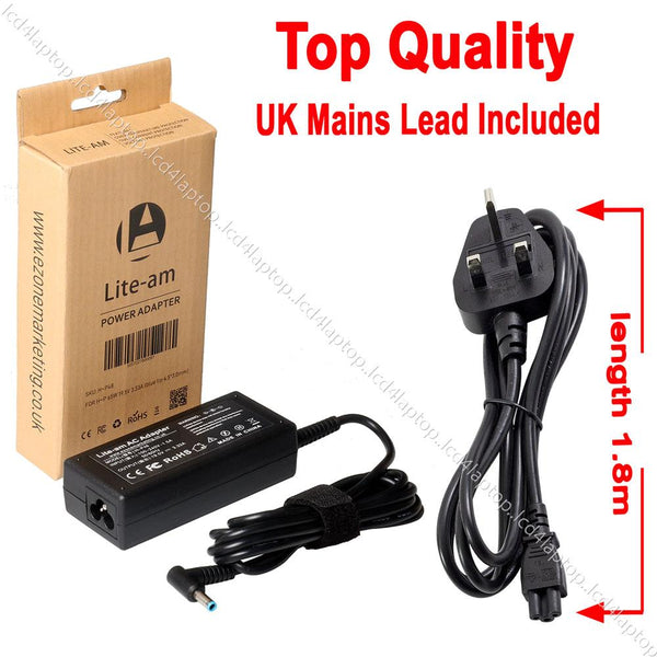 For HP 250 250 255 255 G2 G3 G4 Laptop AC Adapter Charger PSU - Lcd4Laptop