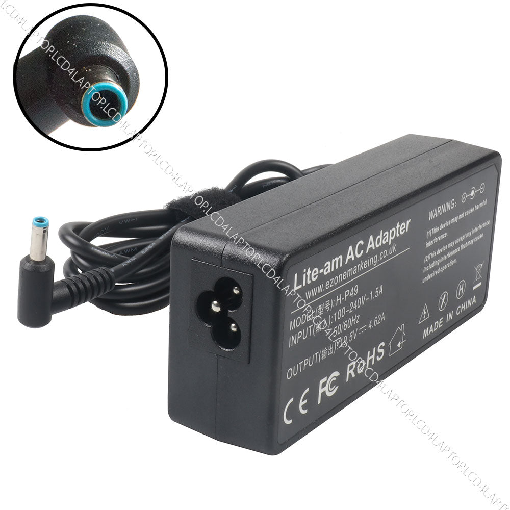 New Replacement For HP 14-D030LA Notebook PC Laptop AC Adapter Charger 90W 19.5V 4.62A by Lite-am - Lcd4Laptop