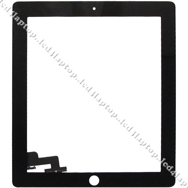 Replacement iPad2 A1396 Touch Screen Digitizer Glass Black without Home Button - Lcd4Laptop