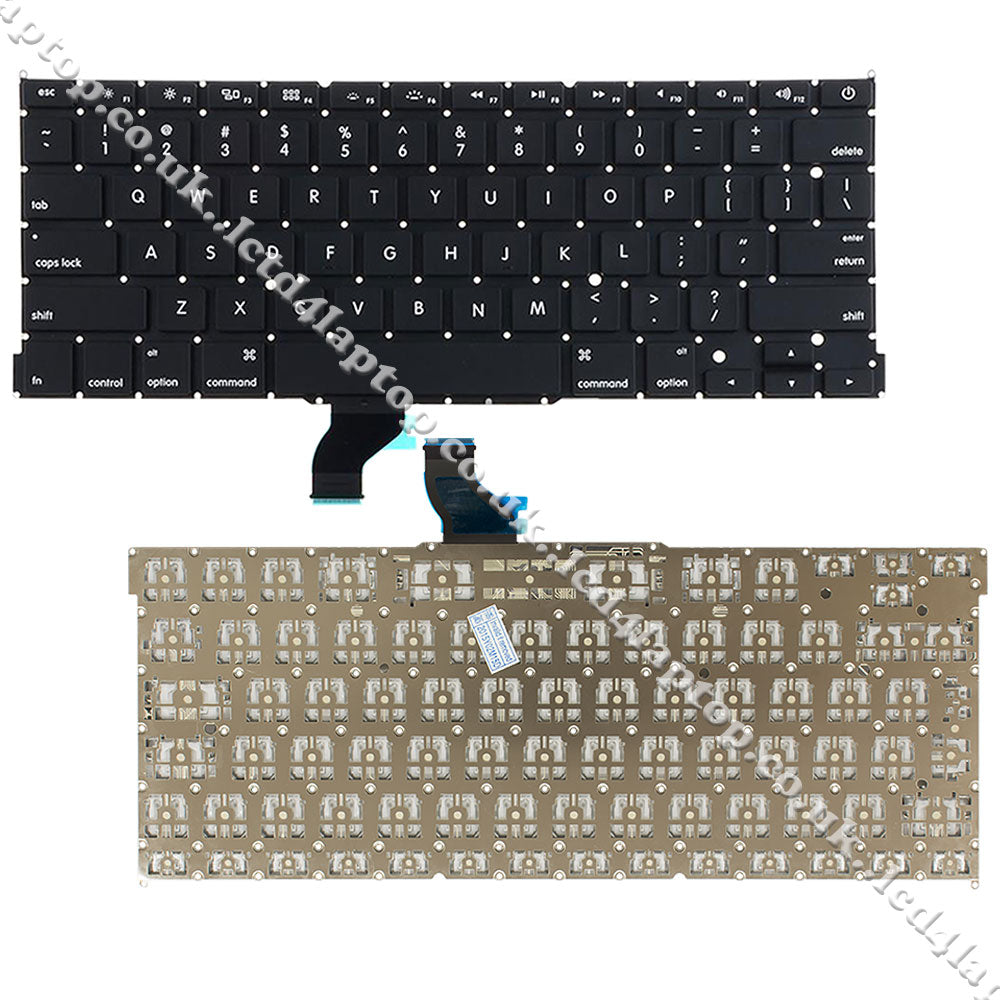For US Layout MF840LL/A MF841LL/A MF843LL/A MacBook Pro 13” Retina A1502 Keyboard Year 2013 2014 2015 - No Backlight - Lcd4Laptop