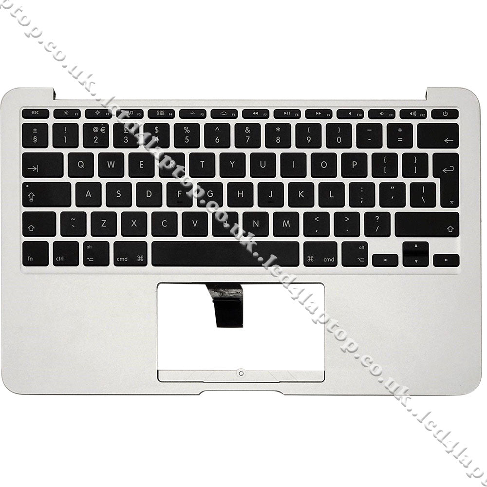 Apple MacBook Air 11" A1465 Palmrest Housing TopCase With UK Layout Keyboard Year: 2013 2015 - Lcd4Laptop