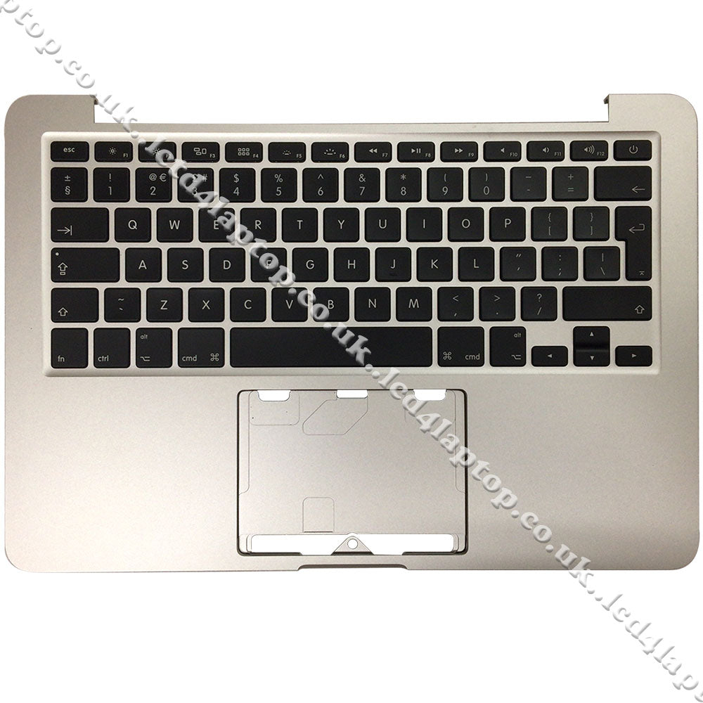 For MacBook Pro 13 Retina A1502 2013 2014 Topcase Palmrest UK Keyboard B661-8154 - Lcd4Laptop