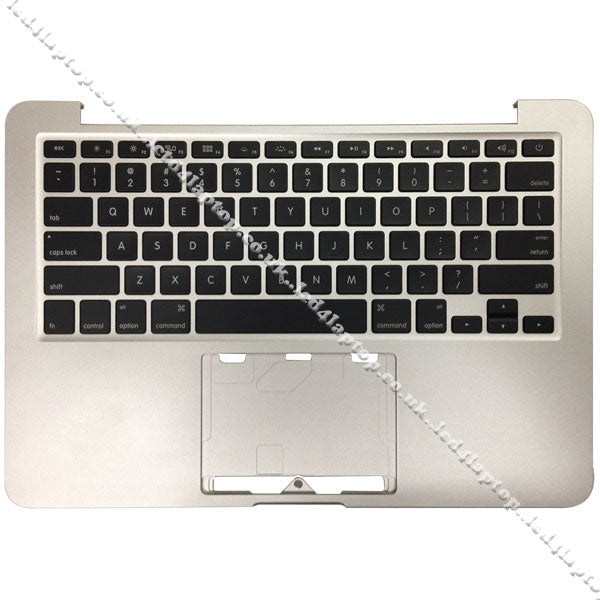Apple MacBook Pro 13" Retina A1502 Palmrest Housing TopCase With US Layout Keyboard Year: 2013 2014 - Lcd4Laptop