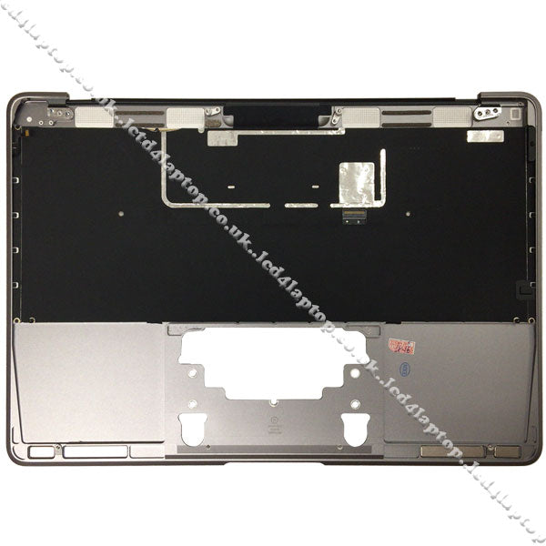 US 613-01195-B Grey Topcase Palmrest Keyboard For Apple Macbook 12