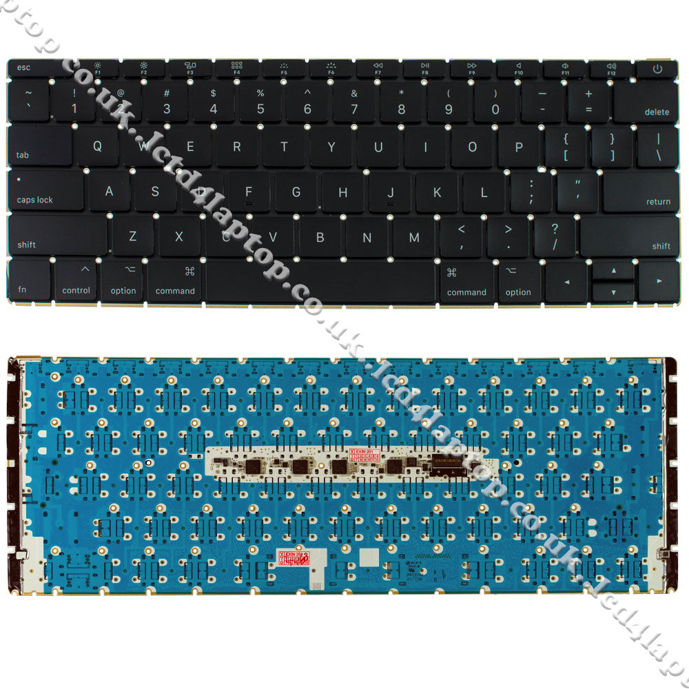 For US MF855LL/A MF865LL/A MacBook 12" Retina A1534 Year 2015 Keyboard US Layout - Integrated Backlight - Lcd4Laptop