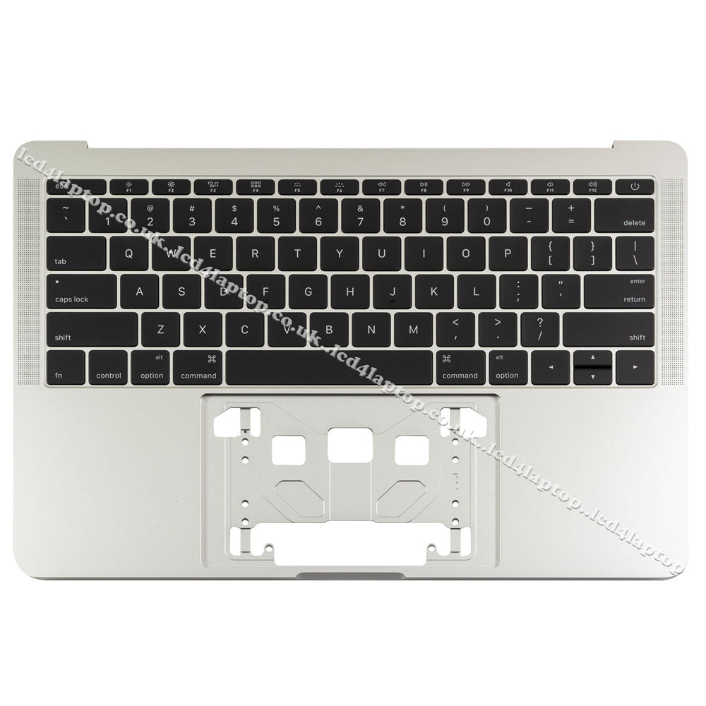 Apple A1708 Silver Topcase + US Keyboard Palmrest For MacBook Pro EMC 2978 3164 - Lcd4Laptop