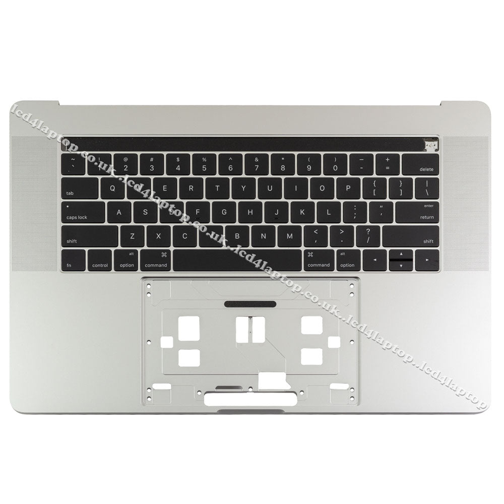 Apple Topcase Palmrest With US Keyboard For MacBook Pro 15" Retina A1707 Silver - Lcd4Laptop
