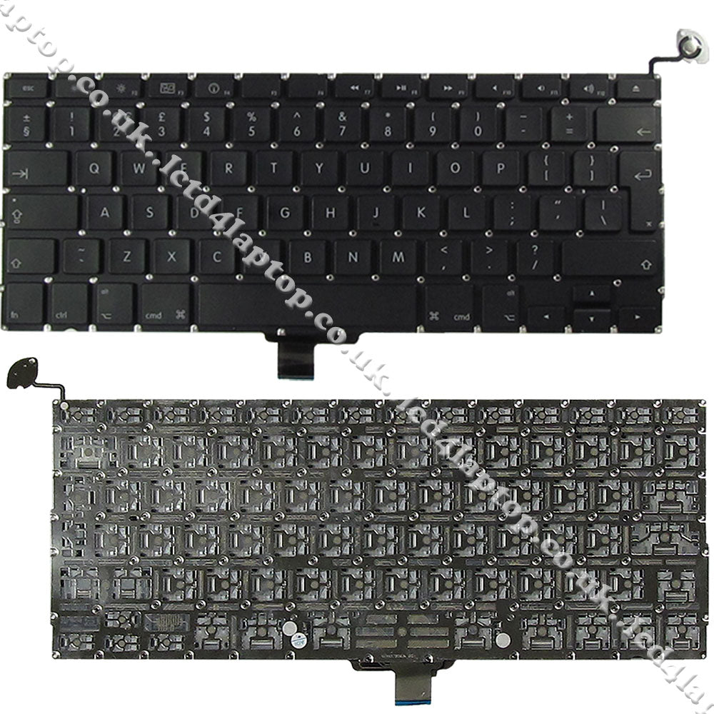Apple MacBook Pro 13" A1278 UniBody Year 2009 2010 2011 2012 Laptop Keyboard UK - Lcd4Laptop