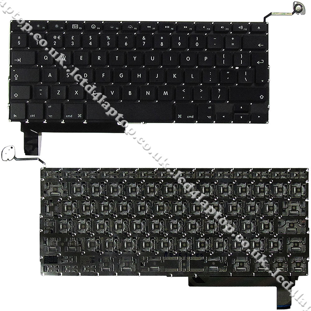 For MC721LL/A MC723LL/A MD035LL/A Apple MacBook Pro 15" A1286 Keyboard UK Year Mid-2009 2010 2011 2012 - No-Backlight - Lcd4Laptop
