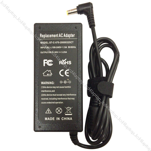 For Lenovo 36001646 57Y6400 Laptop AC Adapter Charger PSU 65W 20V3.25A - Lcd4Laptop