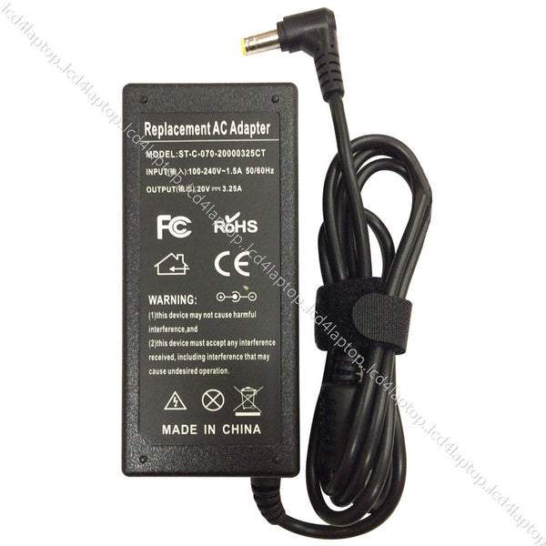 For Lenovo Essential B570 B570e Laptop AC Adapter Charger PSU 65W - Lcd4Laptop