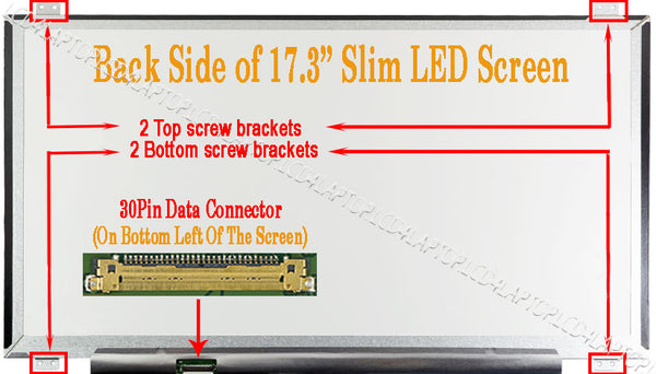 LG Display LP173WF4-SPF3 SP F3 Compatible 17.3