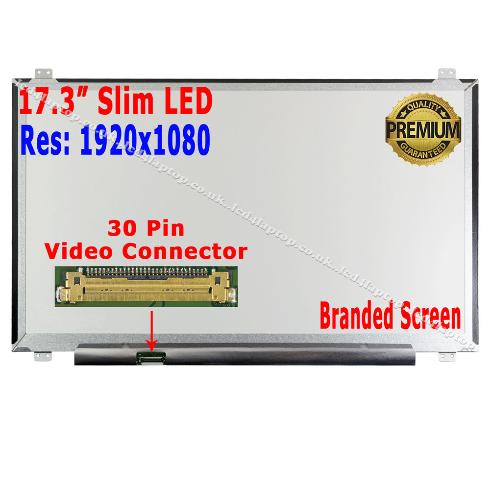 LG Display LP173WF4 SPF1 SP F1 Compatible 17.3" Laptop LED LCD Screen IPS Display - Lcd4Laptop