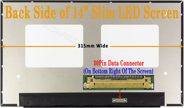 BOE NT140WHM-N45 Laptop Screen Compatible 14