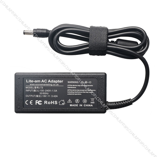 For Toshiba Satellite C655 C655D Series Laptop AC Adapter Charger PSU - Lcd4Laptop
