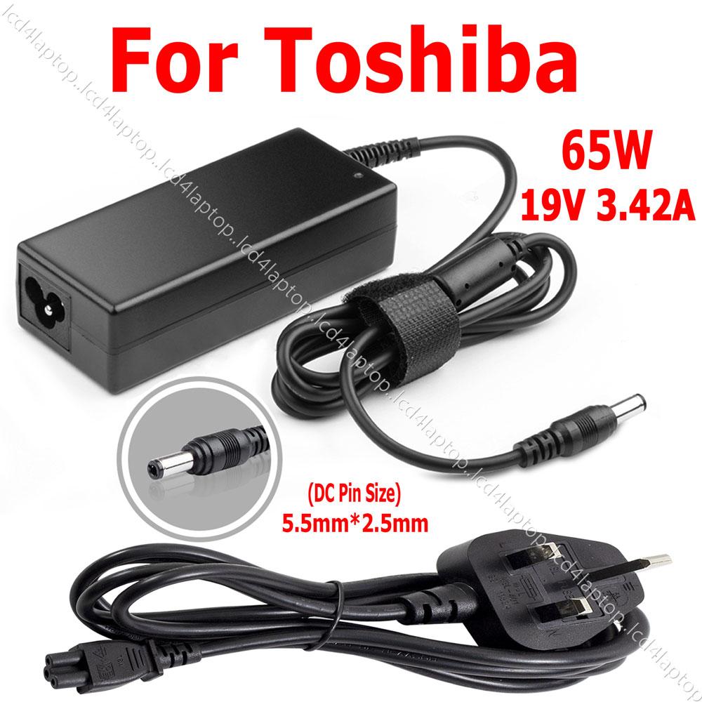 For Toshiba Satellite L500-1WG L500-1XL Laptop AC Adapter Charger PSU - Lcd4Laptop