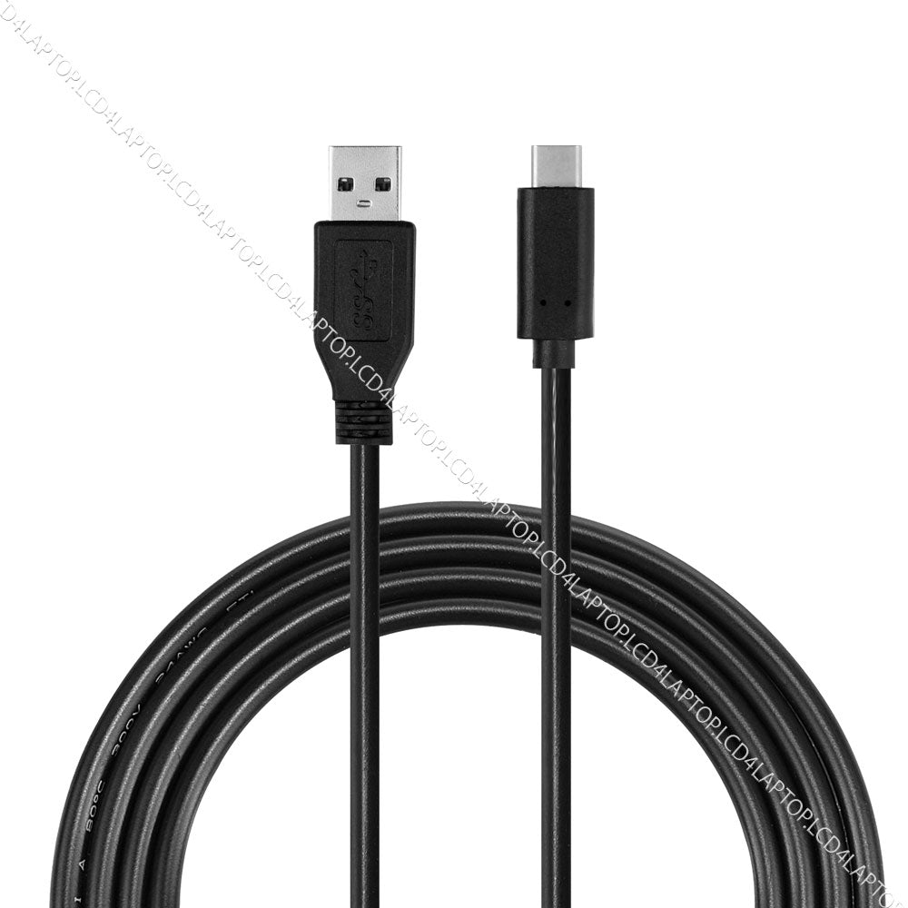 Lite-am® USB-C 3.1 To USB 3.0 Data Sync Charger Cable 0.5 meter For Fast Charging Black - Lcd4Laptop