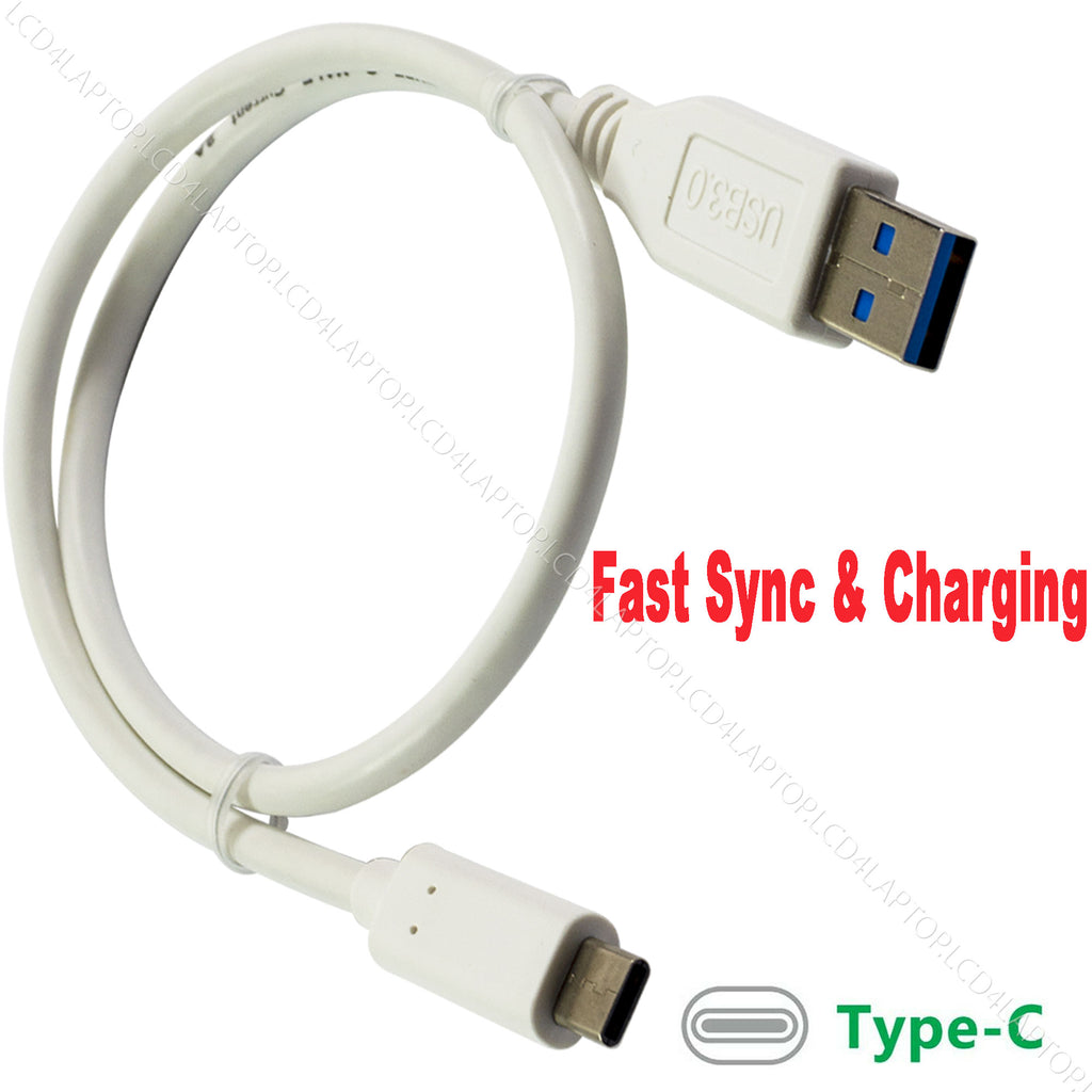 Lite-am USB Cable 3.0 / 2.0 USB-A to USB-C (USB Type C) Data Syncing Fast Charging Cable - Lcd4Laptop