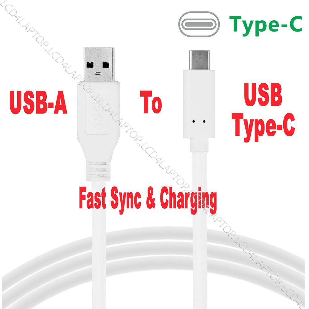 USB Type C 3.1 Fast Data Charger Cable Lead for Samsung Galaxy S8 S8+ S10 S10+ - Lcd4Laptop