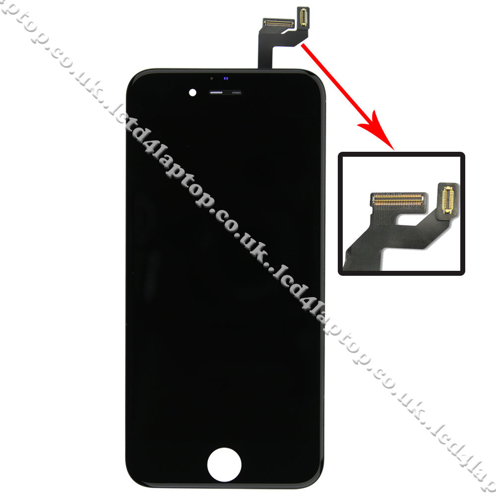 Apple iPhone 6S A1700 4.7" Touchscreen Digitizer Glass with LCD Screen Black - Lcd4Laptop