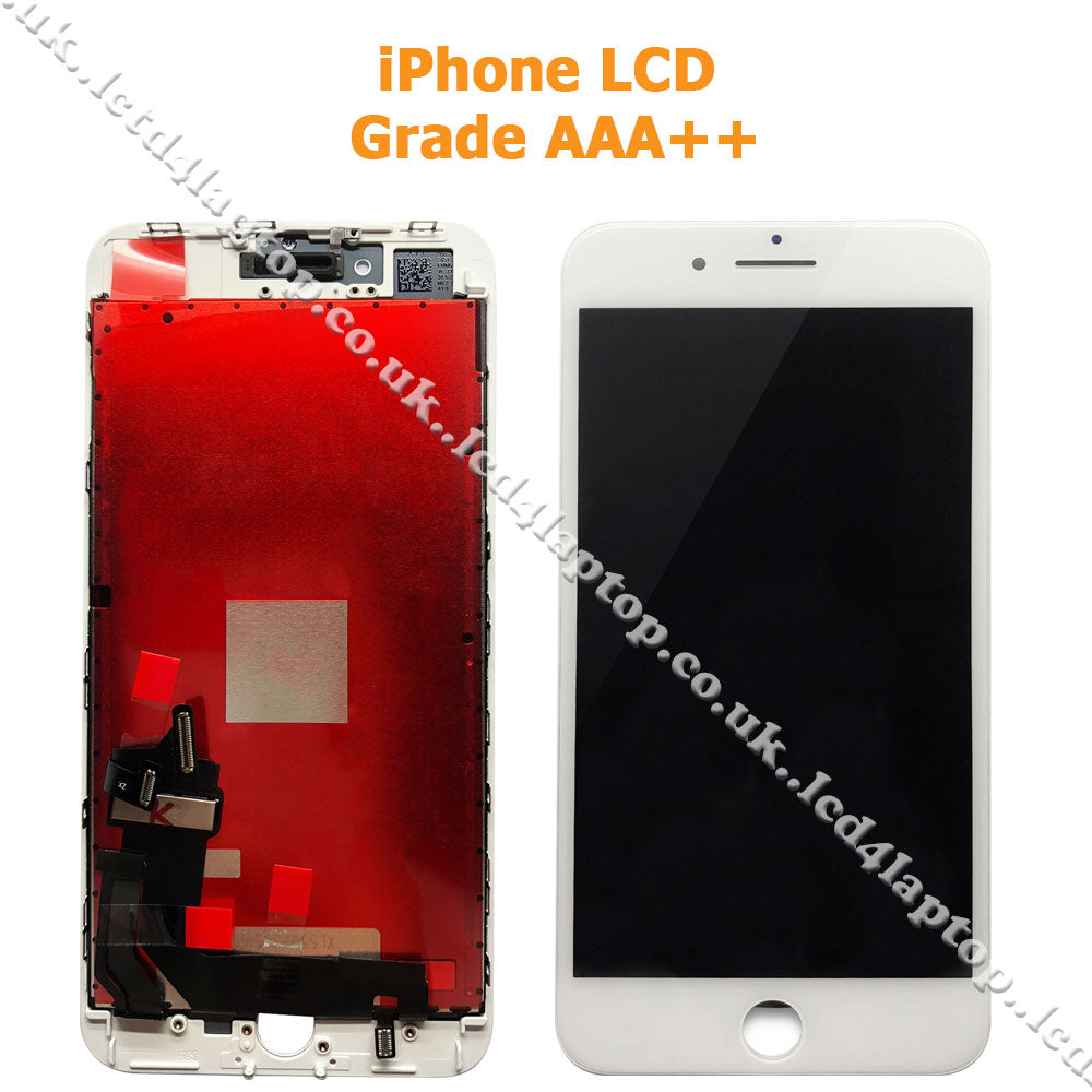 Apple iPhone 8 Plus A1898 5.5" Touchscreen Digitizer Glass with LCD Screen White - Lcd4Laptop